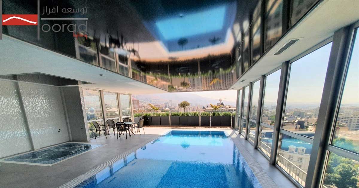 سقف کشسان استخر