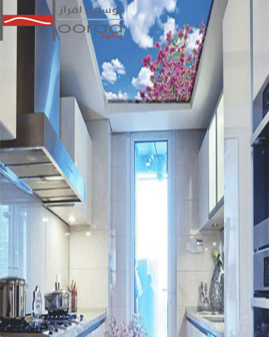 کاربرد سقف کشسان در فضای آشپزخانه