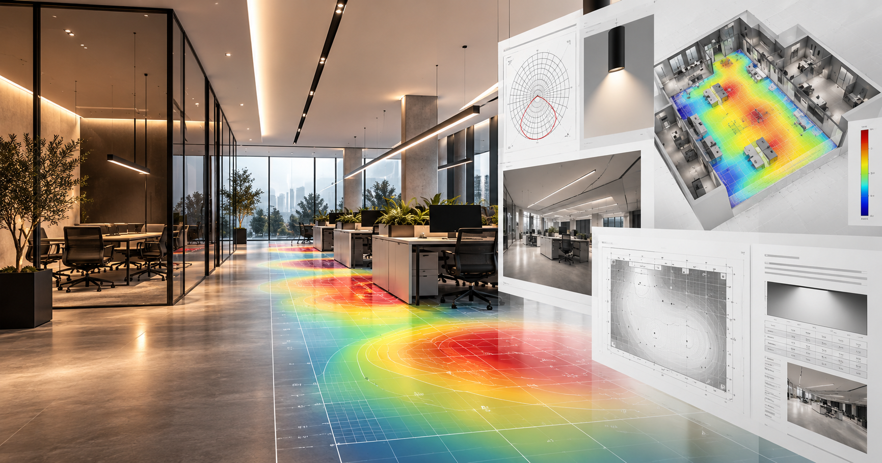 Architectural Lighting Analysis Workspace شبیه سازی نورپردازی با دیالوکس چیست و چه خروجی‌هایی دارد؟