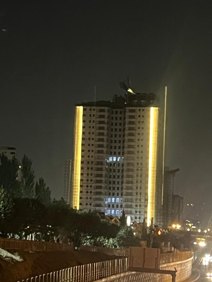 نورپردازی نمای مجتمع