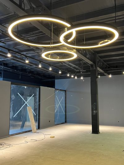 چراغ خطی رینگی 3 تایی