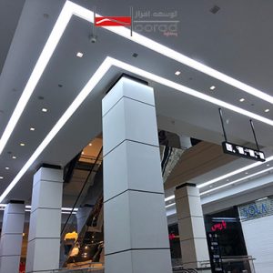 کاربرد چراغ خطی در طراحی نور خطی کناف